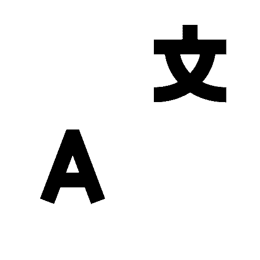 language icon