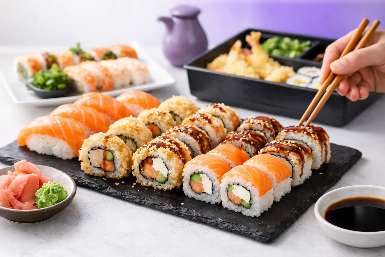 Sushi Siekierki z dostawą - co warto zamówić