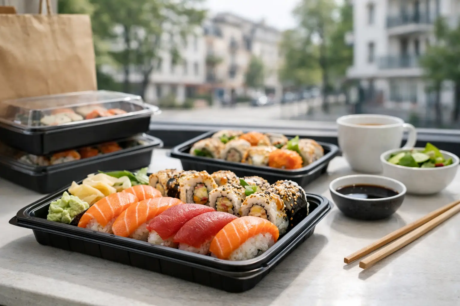 Sushi z dostawą na Saską Kępę - co wybrać
