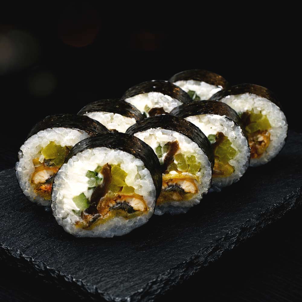 Futomaki Unagi Tempura
