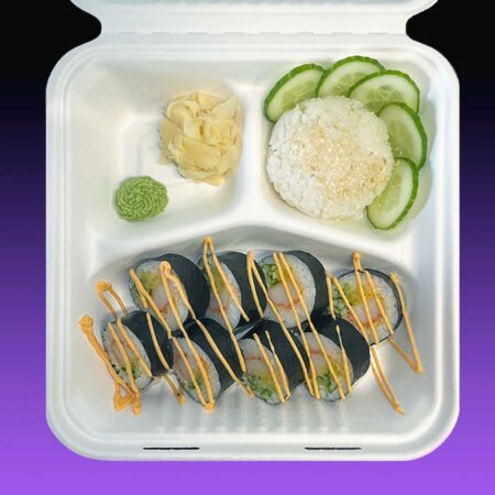 Lunch Surimi w tempurze