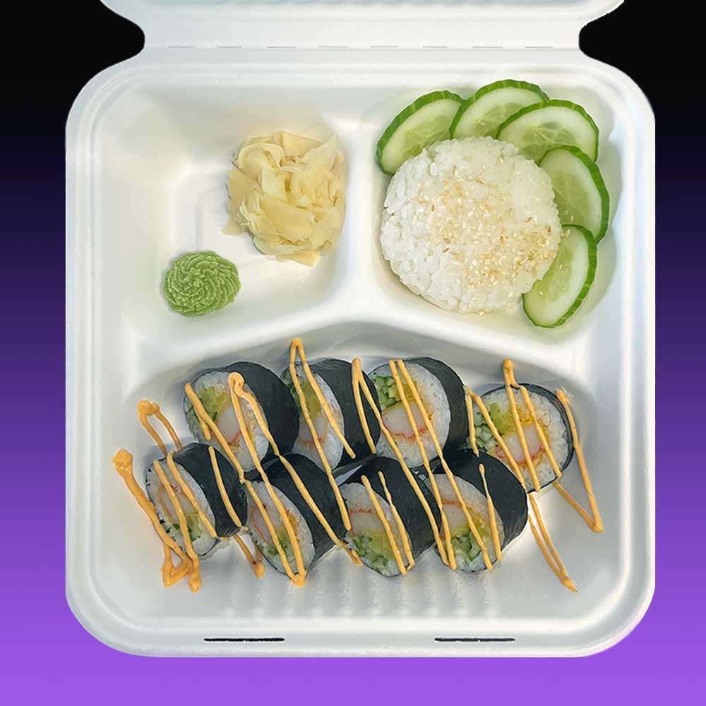 Lunch Surimi w tempurze