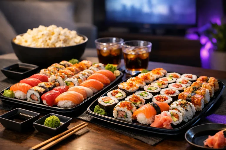 Najlepsze sushi na wieczór filmowy w domu