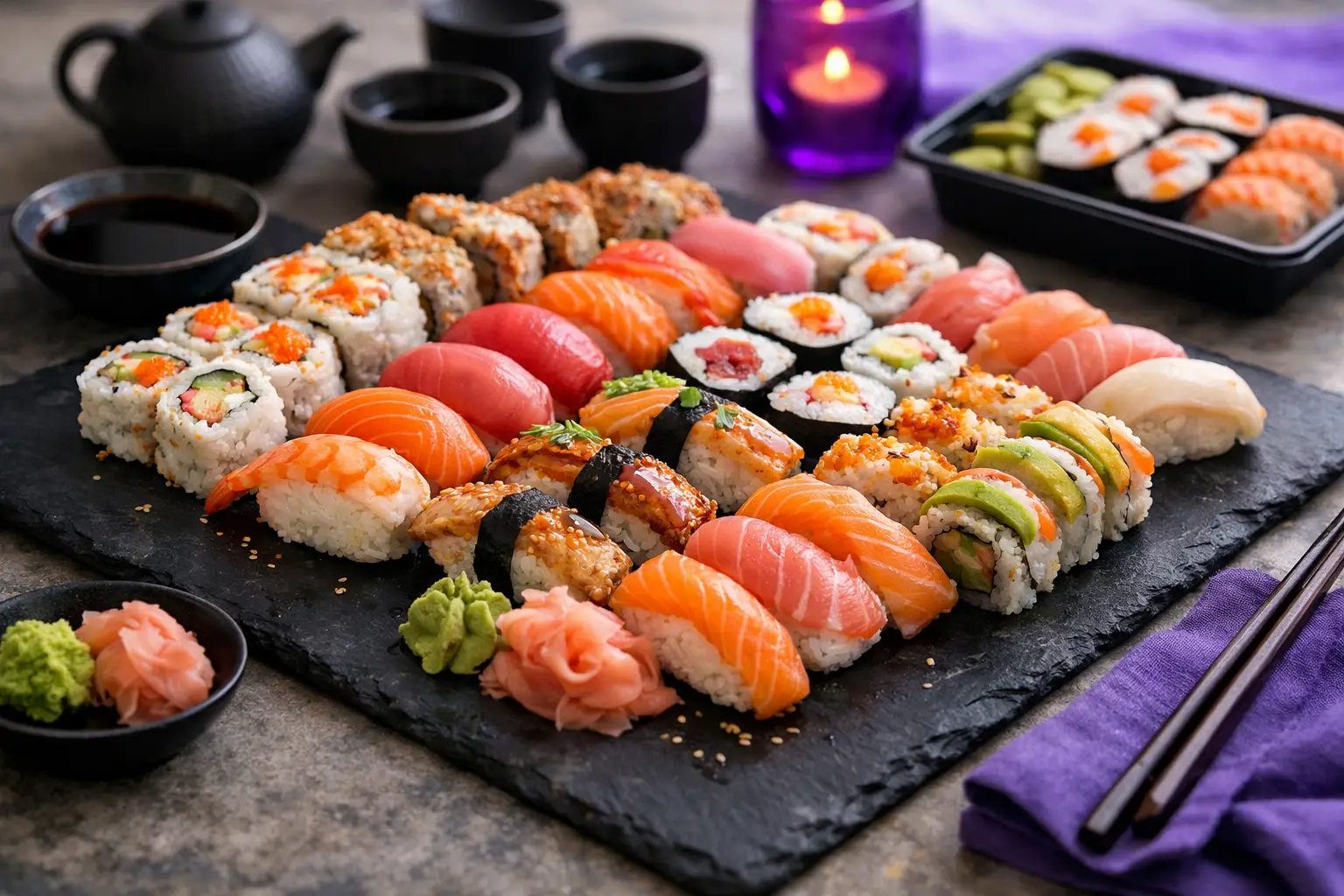 Najlepsze zestawy sushi dla grupy - wybór