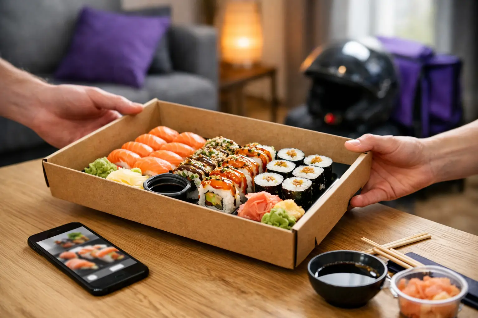 Sushi delivery Warszawa - jak zamawiać wygodnie