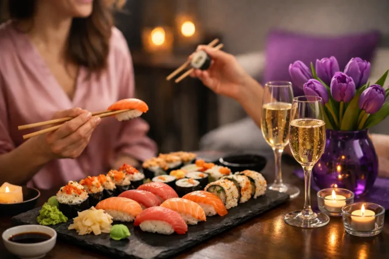 Sushi na Dzień Kobiet na wspólny wieczór