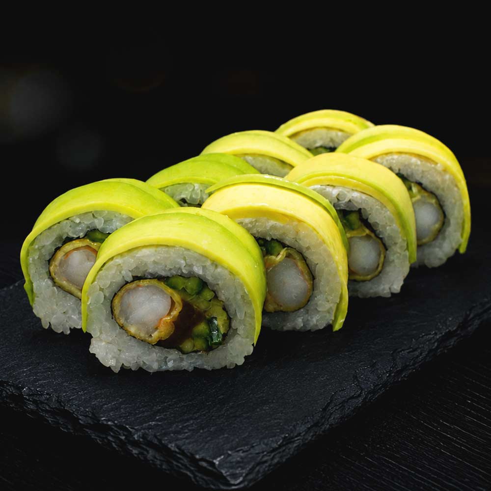 Uramaki Gold Green Dragon