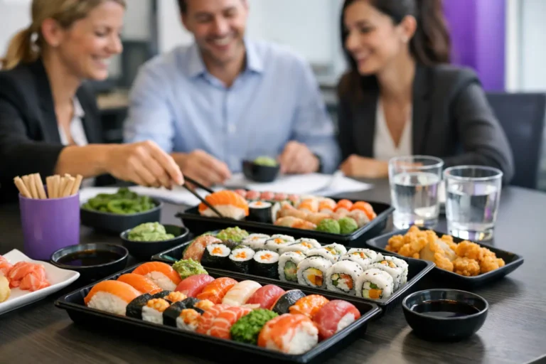 Sushi na spotkanie firmowe dla całego zespołu