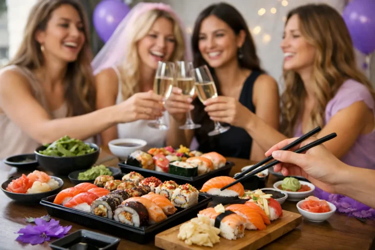 Sushi na wieczór panieński dla całej ekipy