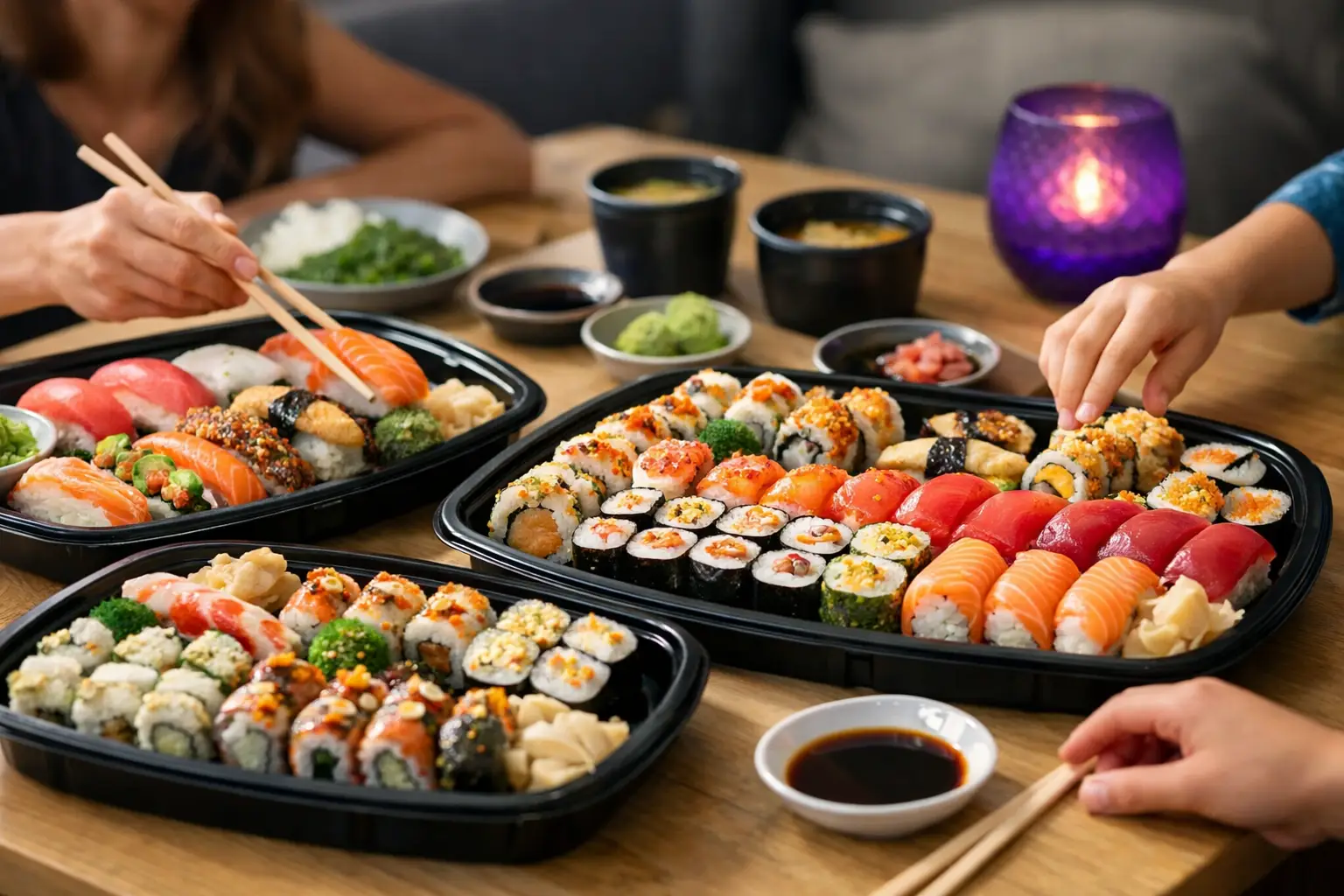 Top zestawy sushi rodzinne na wspólny wieczór