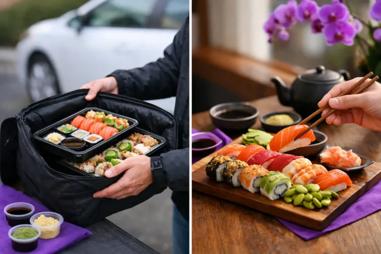 Dostawa czy odbiór sushi? Wybierz wygodniej