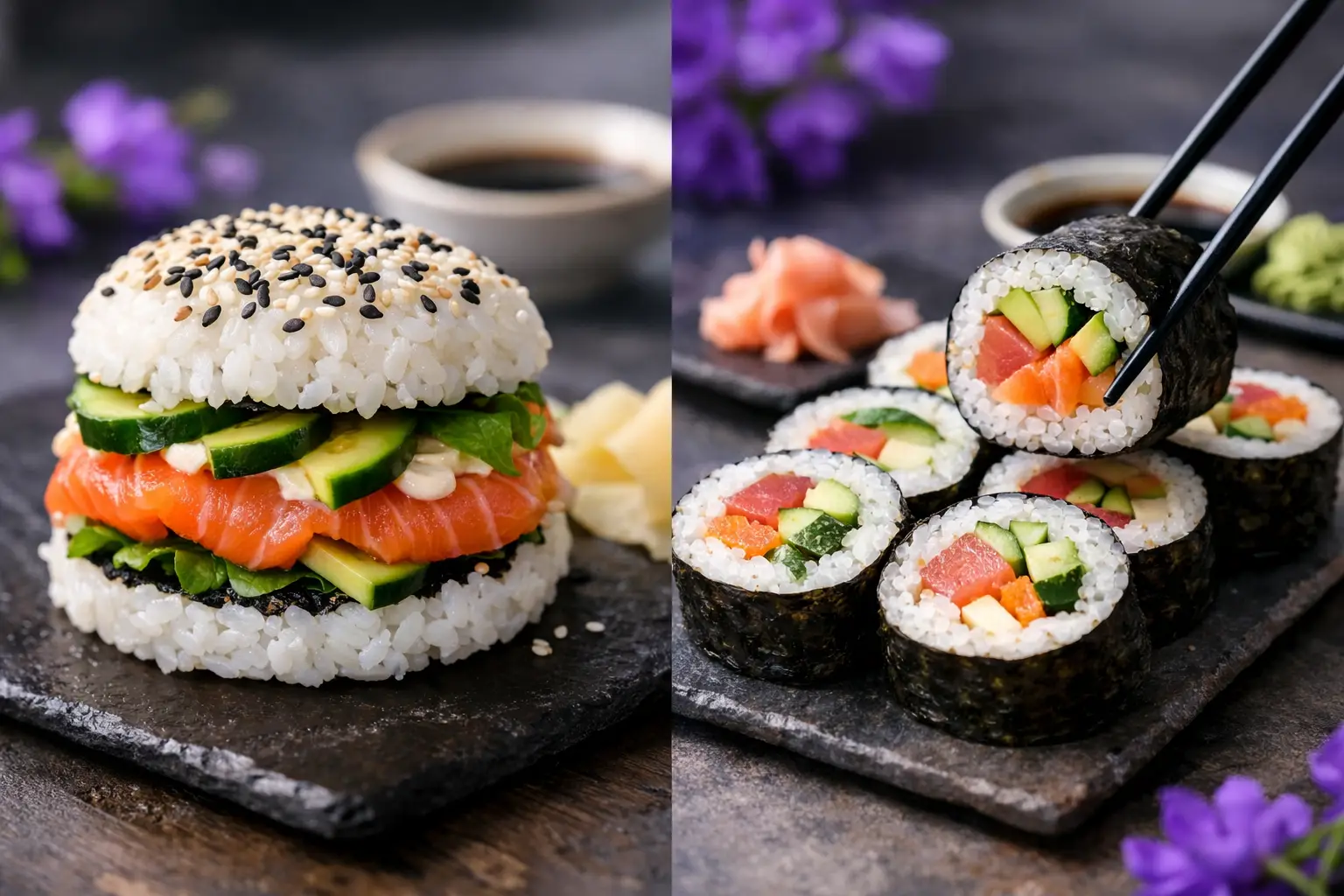 Sushi burger czy futomak? Wybierz smak na dziś