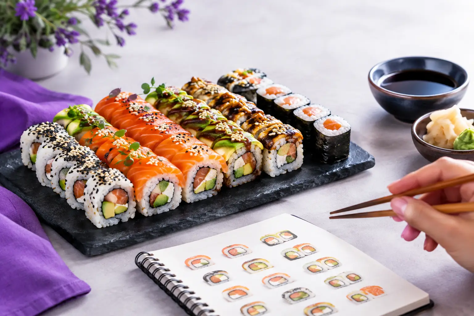 Ile rolek zamówić? Prosty przelicznik sushi