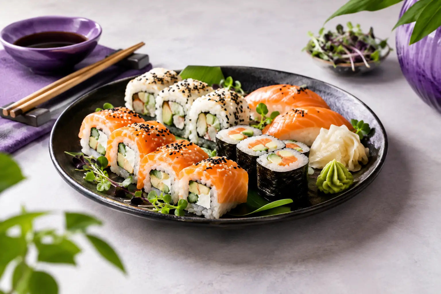 Menu sushi dla alergików - jak wybierać świadomie
