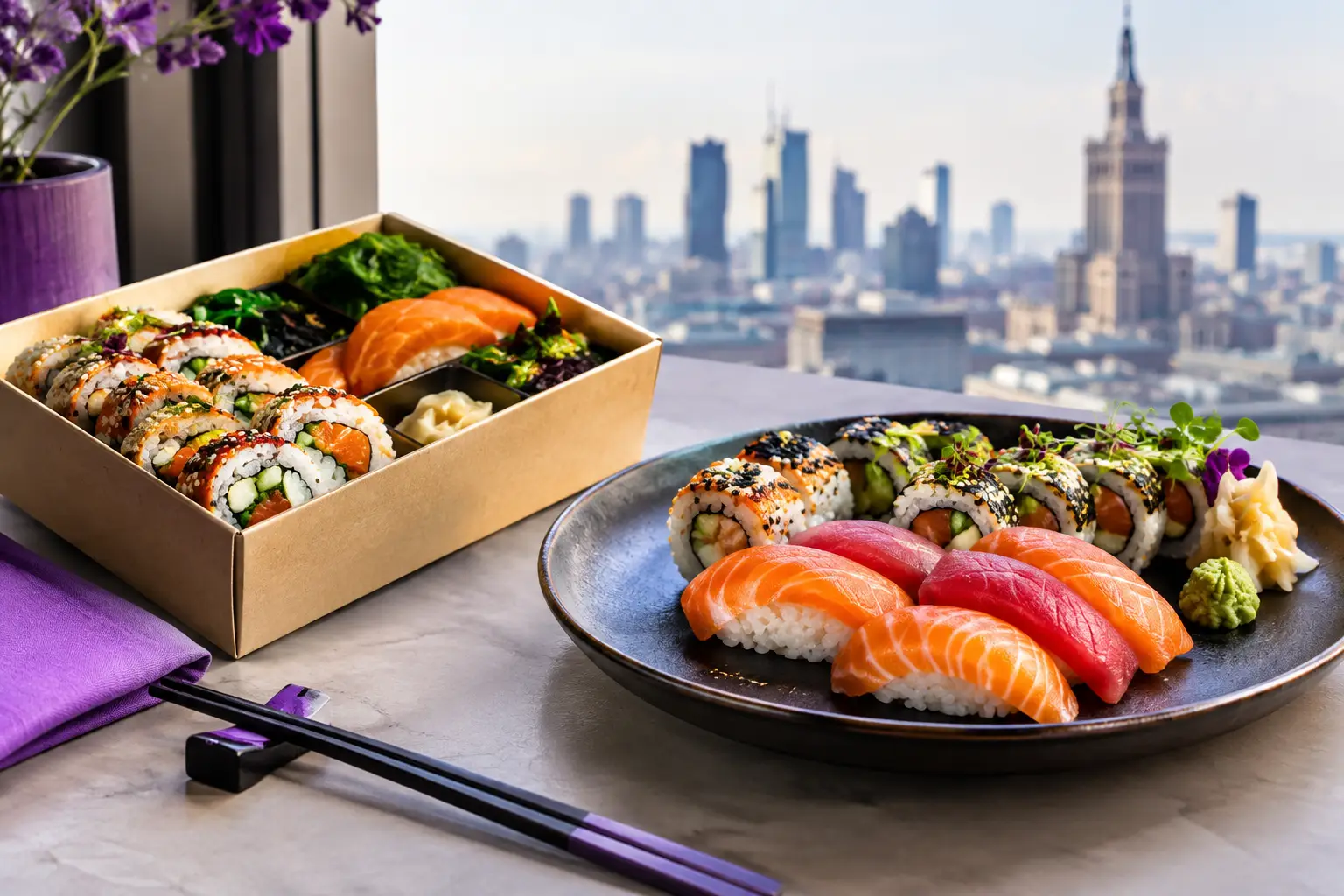 Zestaw lunchowy czy klasyczne sushi w Warszawie?
